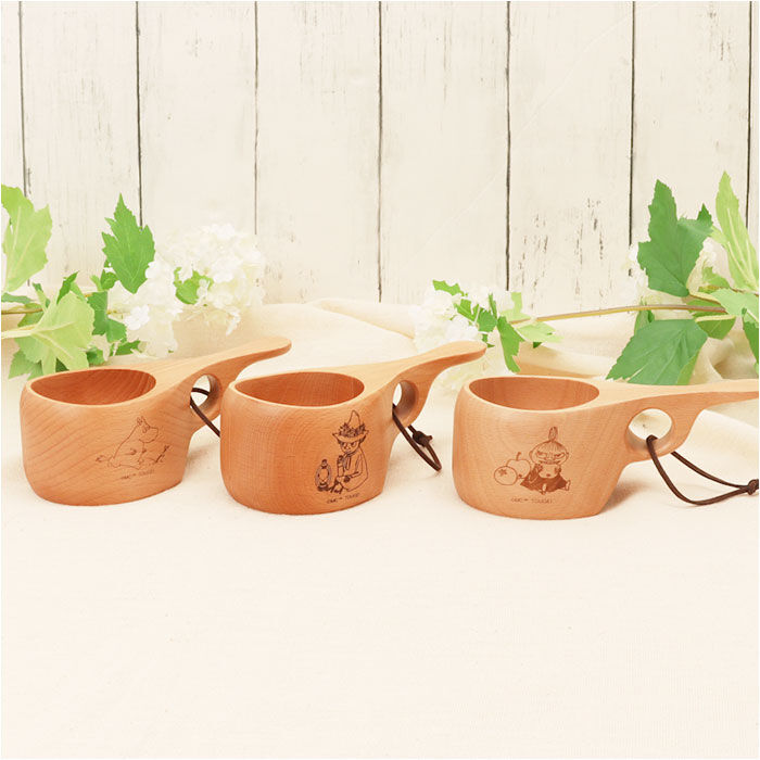 BACKYARD FAMILY「ムーミン マグカップ 通販 マグ コップ カップ 木製 北欧 MOOMIN ククサカップ 木製食器」|グラス・マグカップ|