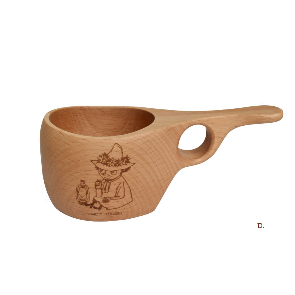 BACKYARD FAMILY「ムーミン マグカップ 通販 マグ コップ カップ 木製 北欧 MOOMIN ククサカップ 木製食器」|グラス・マグカップ|ブラウン3