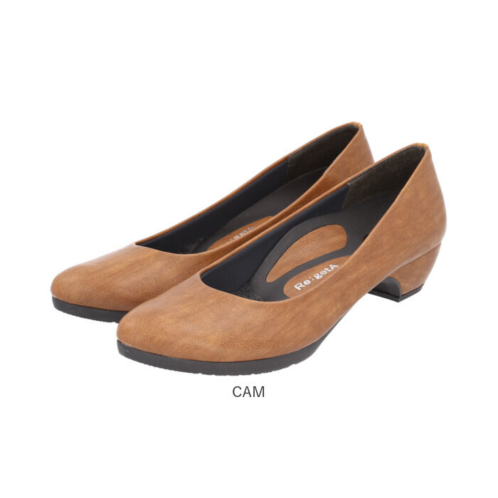 BACKYARD FAMILY「リゲッタ Re:getA パンプス 通販 RMP001 レディース 靴 ローヒール」|パンプス|