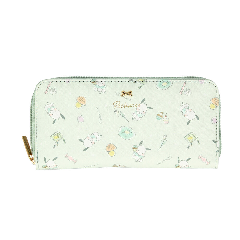 BACKYARD FAMILY「サンリオ 長財布 通販 財布 ロングウォレット レディース 大容量 かわいい ラウンドファスナー」|財布|ブルー4