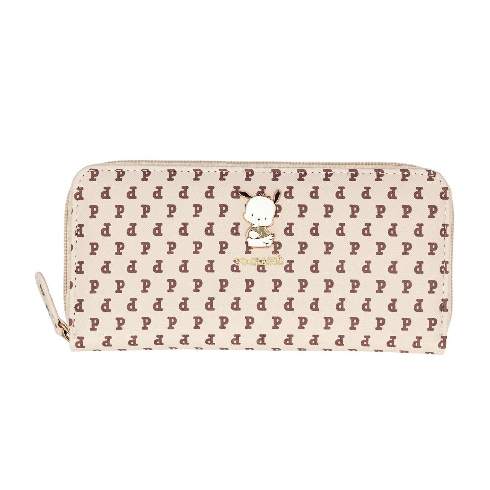 BACKYARD FAMILY「サンリオ 長財布 通販 財布 ロングウォレット レディース 大容量 かわいい ラウンドファスナー」|財布|ベージュ2