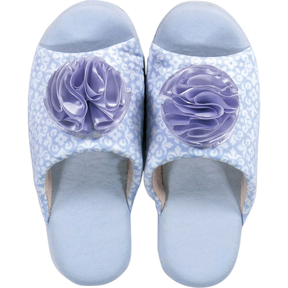 BACKYARD FAMILY「トイレスリッパ おしゃれ 通販 SDS シュクルメランジェ ルームスリッパ ルームシューズ トイレ」|トイレタリー・ランドリーグッズ|ブルー1