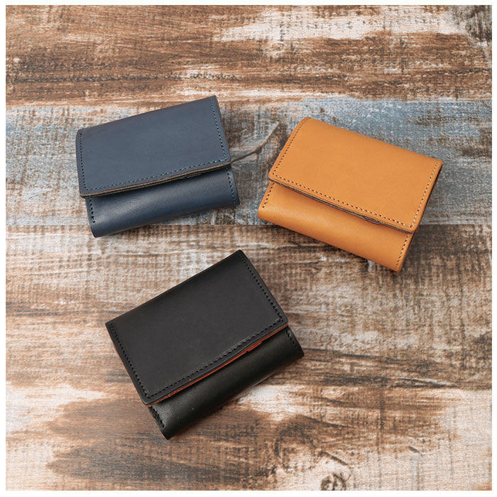 BACKYARD FAMILY「三つ折り財布 革 通販 三つ折り 財布 サイフ 本革 栃木 レザー 栃木レザー メンズ レディース」|財布|