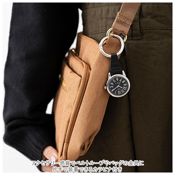 BACKYARD FAMILY「Plaisir プレジール 懐中時計 通販 腕時計 レディース カラビナウォッチ カラビナ」|腕時計|