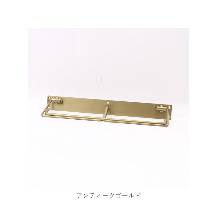 BACKYARD FAMILY「アイアン トイレットペーパーホルダー 2連 通販 2way おしゃれ トイレットペーパー ホルダー」|トイレタリー・ランドリーグッズ|