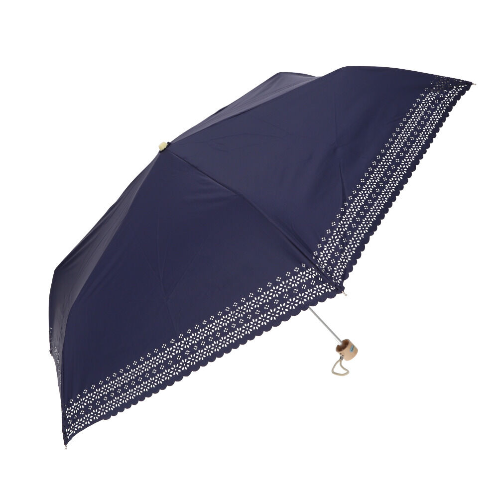 BACKYARD FAMILY「折りたたみ傘 レディース 晴雨兼用 通販 晴雨兼用傘 傘 かさ 折りたたみ 折り畳み 55cm」|傘|ブルー1