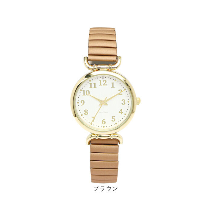 BACKYARD FAMILY「腕時計 レディース ジャバラ 通販 ミランダ フィールドワーク YM071 時計 リストウォッチ」|腕時計|