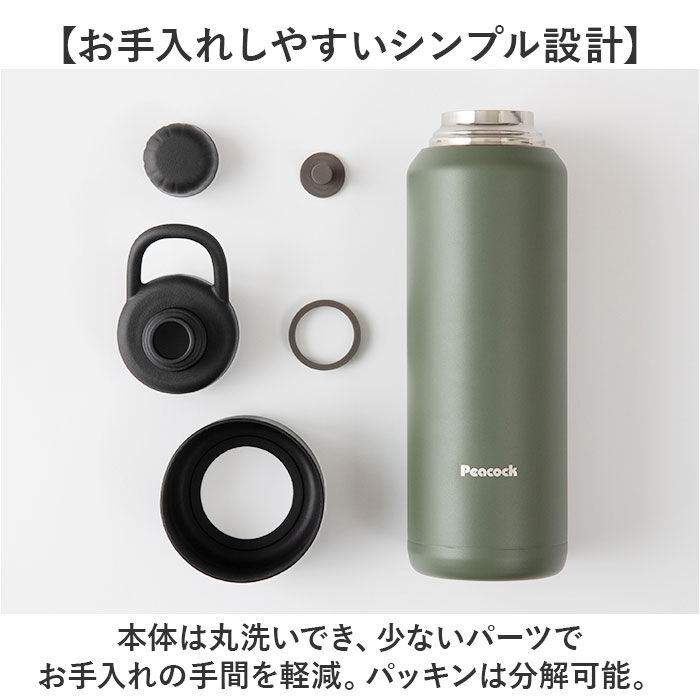 BACKYARD FAMILY「ピーコック Peacock 水筒 AJL-R120 通販 ステンレスマグボトル 1200ml」|食器・キッチングッズ|