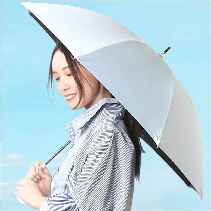 BACKYARD FAMILY「because ビコーズ パールブ 長傘 軽量 レディース 通販 雨傘 日傘 傘 かさ カサ」|傘|