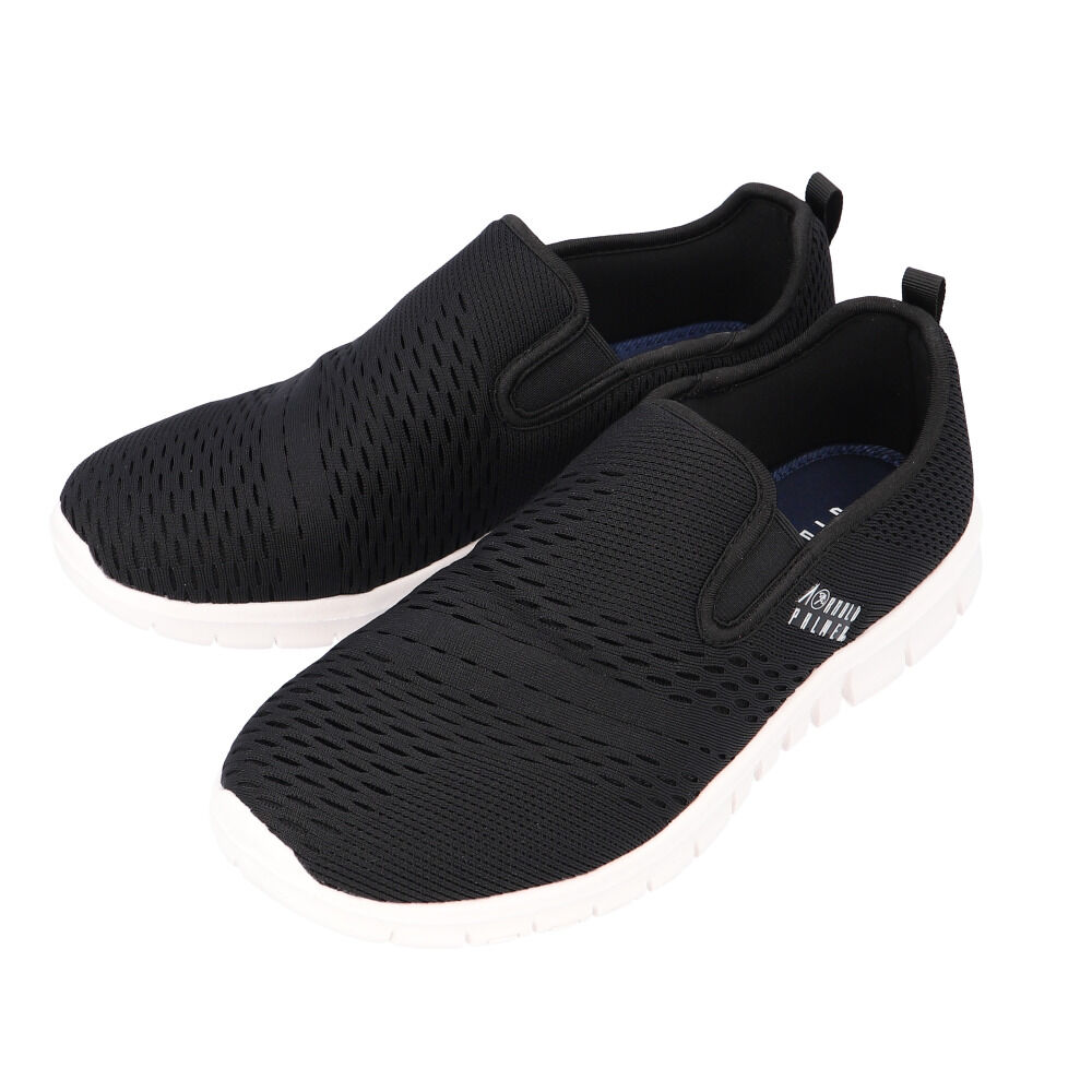 BACKYARD FAMILY「ARNOLD PALMER アーノルドパーマー スリッポン メンズ 通販 スニーカー 運動靴 軽量」|スリッポン|ブラック1