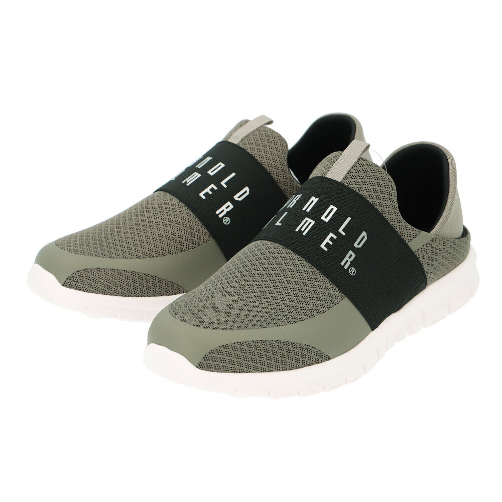 BACKYARD FAMILY「ARNOLD PALMER アーノルドパーマー スリッポン メンズ 通販 メッシュ スニーカー」|スリッポン|グレー1