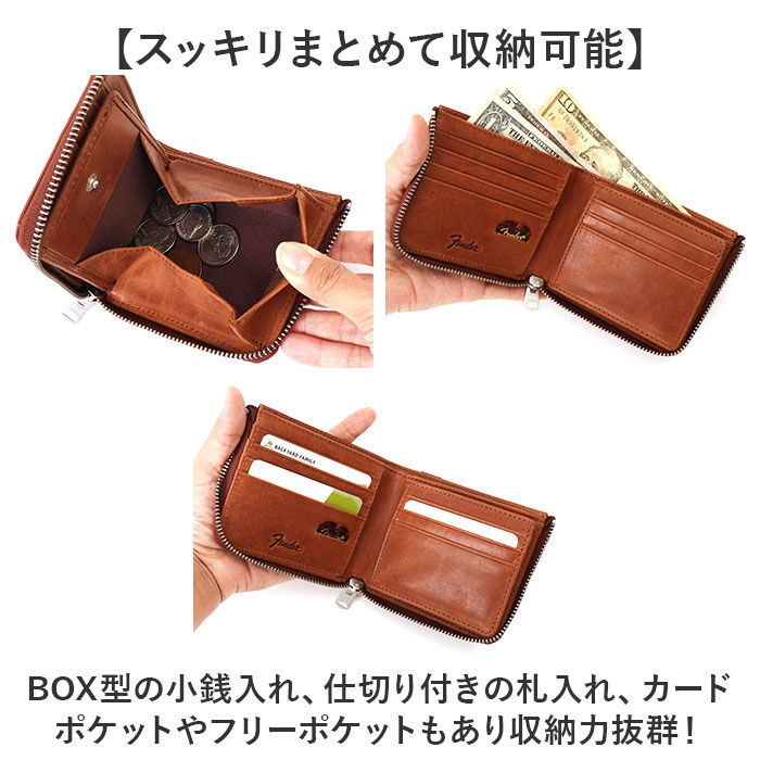 BACKYARD FAMILY「Fender フェンダー 財布 二つ折り 702 通販 二つ折り財布 2つ折り財布 折り財布」|財布|