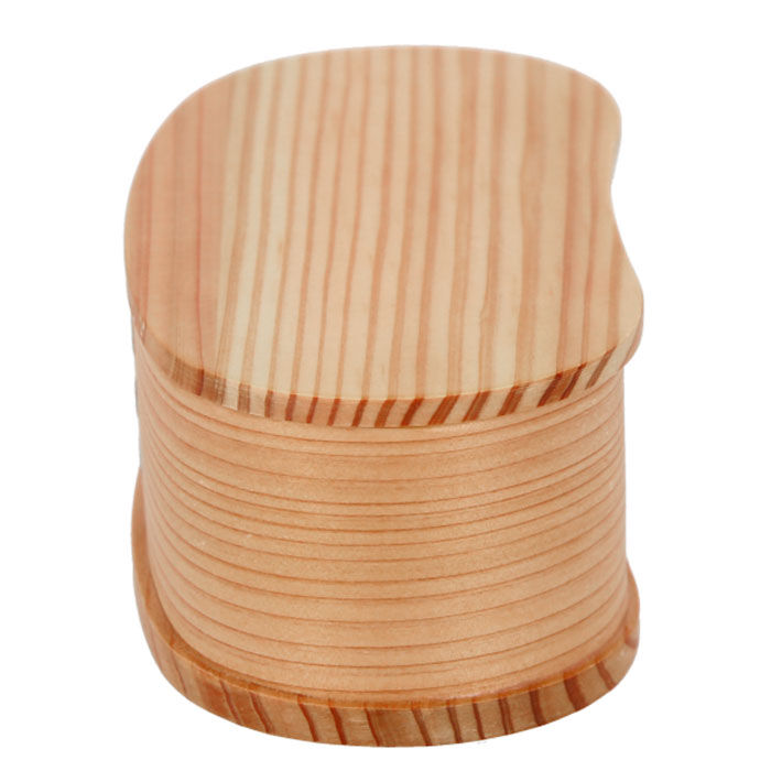 BACKYARD FAMILY「わっぱ 弁当箱 通販 豆型 1段 一段 350ml わっぱ弁当 まげわっぱ 曲げわっぱ 白木 赤身」|食器・キッチングッズ|