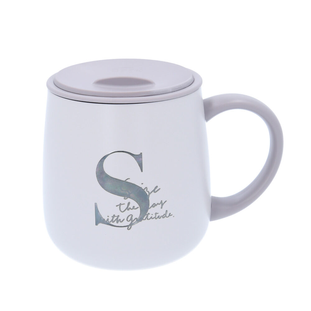 BACKYARD FAMILY「ステンレスマグカップ おしゃれ 通販 ステンレスマグ マグカップ コップ カップ ふた付き 蓋付き」|グラス・マグカップ|グレー1