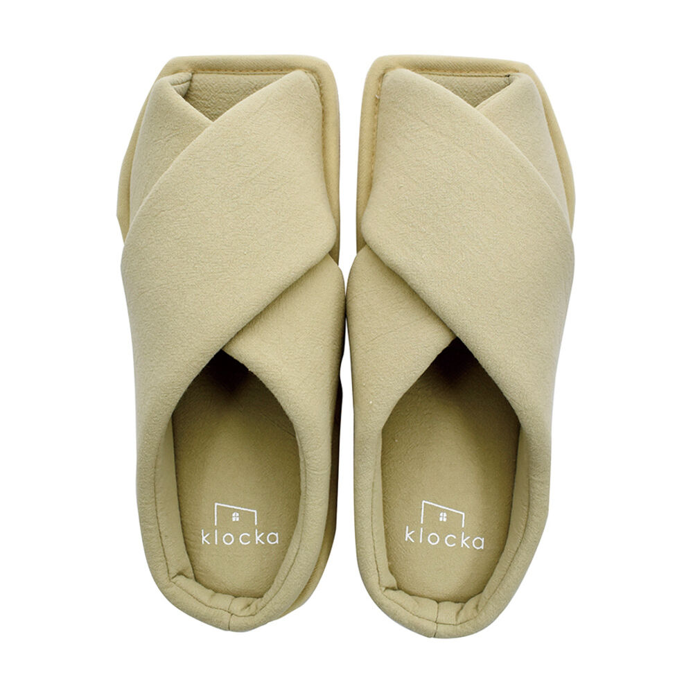 BACKYARD FAMILY「クロッカ おそうじスリッパ お掃除スリッパ 通販 掃除スリッパ そうじスリッパ スリッパ」|ルームシューズ|ベージュ1