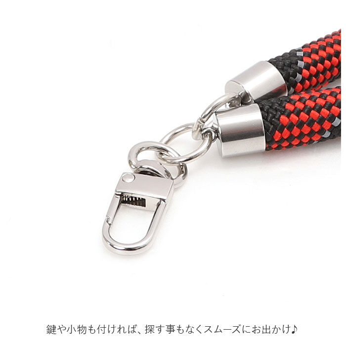 BACKYARD FAMILY「スマホ ショルダーストラップ ロープ 通販 挟むだけ スマホショルダーストラップ ネックストラップ」|電化製品|