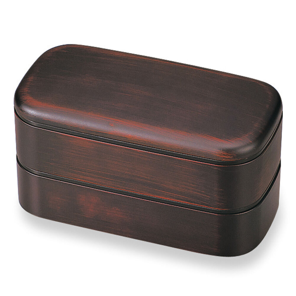 BACKYARD FAMILY「弁当箱 男子 大容量 2段 通販 お弁当箱 二段 ランチボックス 1000ml 二段弁当箱 男性」|食器・キッチングッズ|ブラウン1