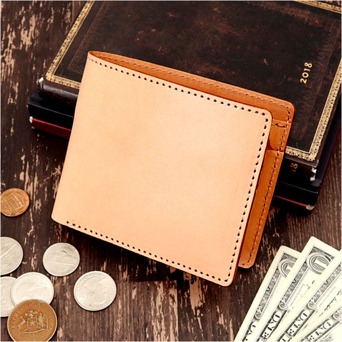 BACKYARD FAMILY「Native Creation 財布 二つ折り 通販 日本製 栃木レザー 経年変化 二つ折り財布」|財布|