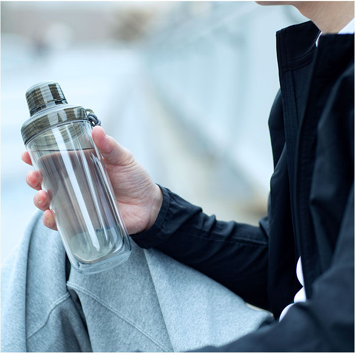 BACKYARD FAMILY「ピーコック Peacock 水筒 PPB-50 通販 クリアボトル キャップタイプ 480ml」|食器・キッチングッズ|