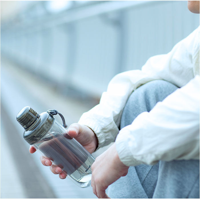 BACKYARD FAMILY「ピーコック Peacock 水筒 PPB-50 通販 クリアボトル キャップタイプ 480ml」|食器・キッチングッズ|