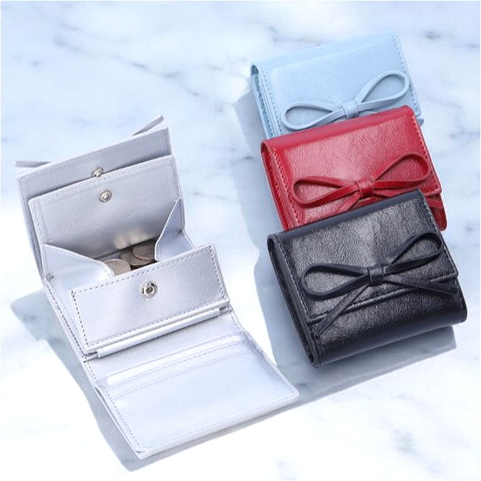 BACKYARD FAMILY「ALTROSE アルトローズ 財布 三つ折り リボン 通販 三つ折り財布 折り財布 カード入れ」|財布|