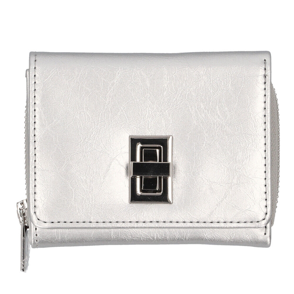 BACKYARD FAMILY「Rename リネーム 三つ折り財布 通販 三つ折り 財布 折り財布 お財布 おさいふ サイフ」|財布|シルバー1