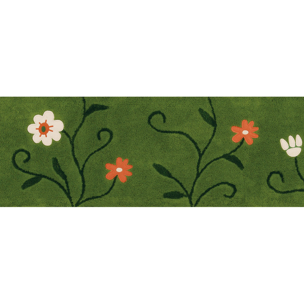 BACKYARD FAMILY「シビラ キッチンマット 240cm 通販 キッチン マット 台所マット 足元マット Sybilla」|その他|グリーン1