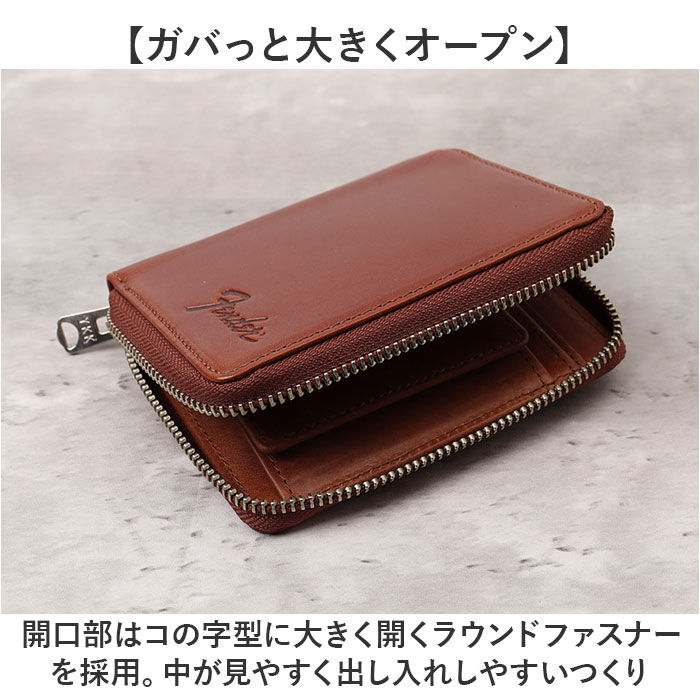 BACKYARD FAMILY「財布 メンズ 二つ折り 本革 ブランド 通販 Fender フェンダー 950-703」|財布|