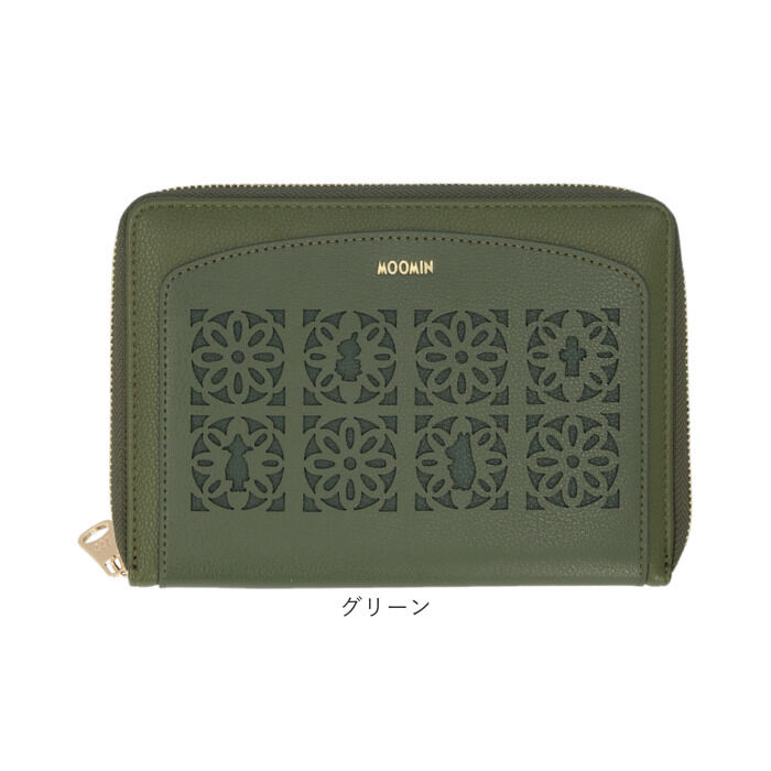 BACKYARD FAMILY「ムーミン グッズ RMPS-04 通販 マルチケース 母子手帳ケース 通帳ケース パスポートケース」|名刺入れ・カードケース|