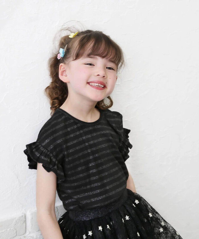 BACKYARD FAMILY「キッズ Tシャツ 半袖 女の子 通販 カットソー 73042401 半袖Tシャツ 夏服 フリル」|その他|
