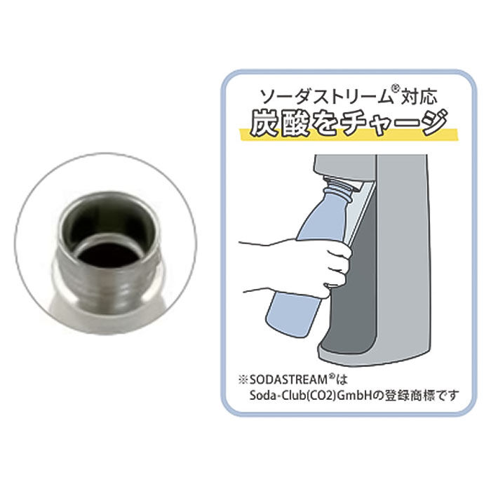 BACKYARD FAMILY「炭酸ボトル水筒 通販 水筒 炭酸ボトル 530ml マグボトル 保温 保冷 保冷炭酸飲料ボトル」|食器・キッチングッズ|
