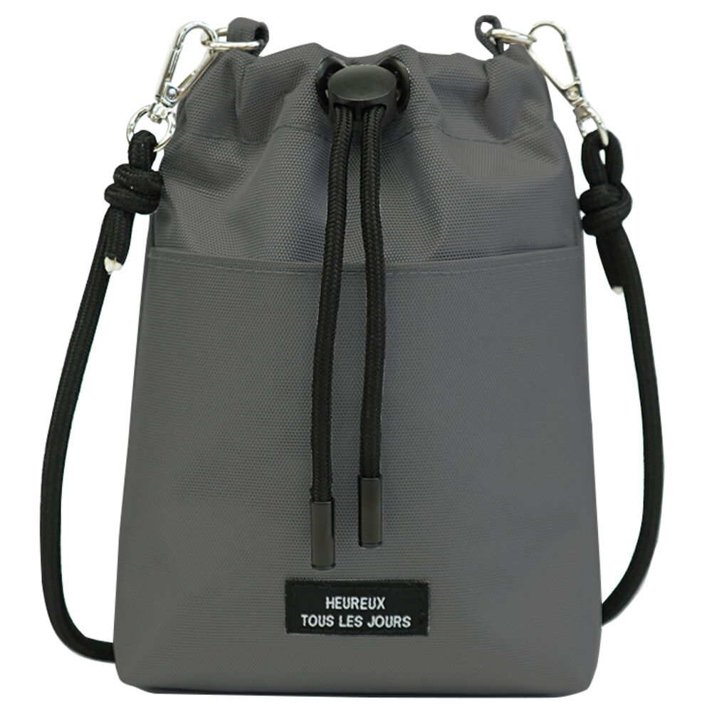 BACKYARD FAMILY「スマホショルダーバッグ 軽い 通販 スマホポーチ スマホ ショルダーバッグ スマートフォン ポーチ」|ショルダー・メッセンジャー|グレー1