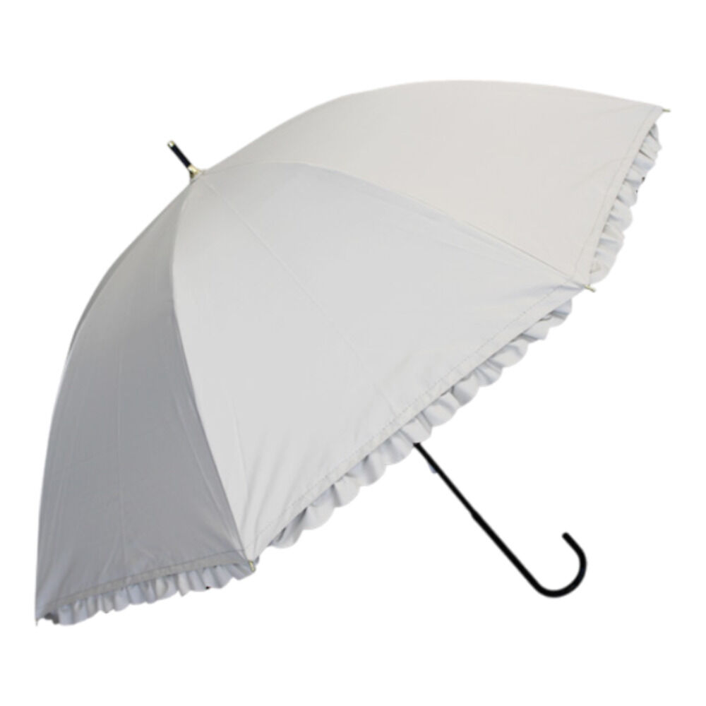 BACKYARD FAMILY「晴雨兼用傘 長傘 遮熱 レディース 通販 傘 晴雨兼用 一級遮光 日傘 雨傘 かさ カサ 55cm」|傘|ホワイト2
