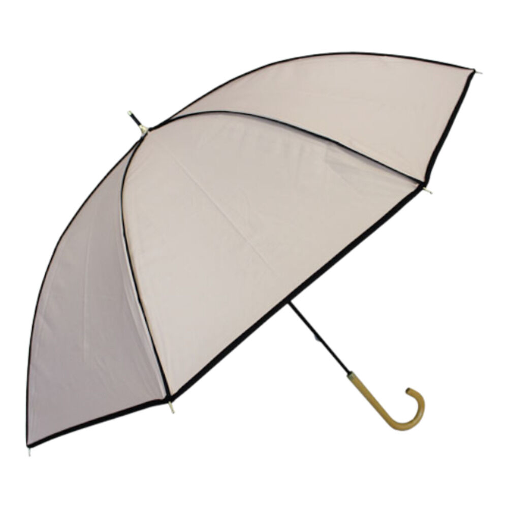 BACKYARD FAMILY「晴雨兼用傘 長傘 遮熱 レディース 通販 傘 晴雨兼用 一級遮光 日傘 雨傘 かさ カサ 55cm」|傘|ベージュ1