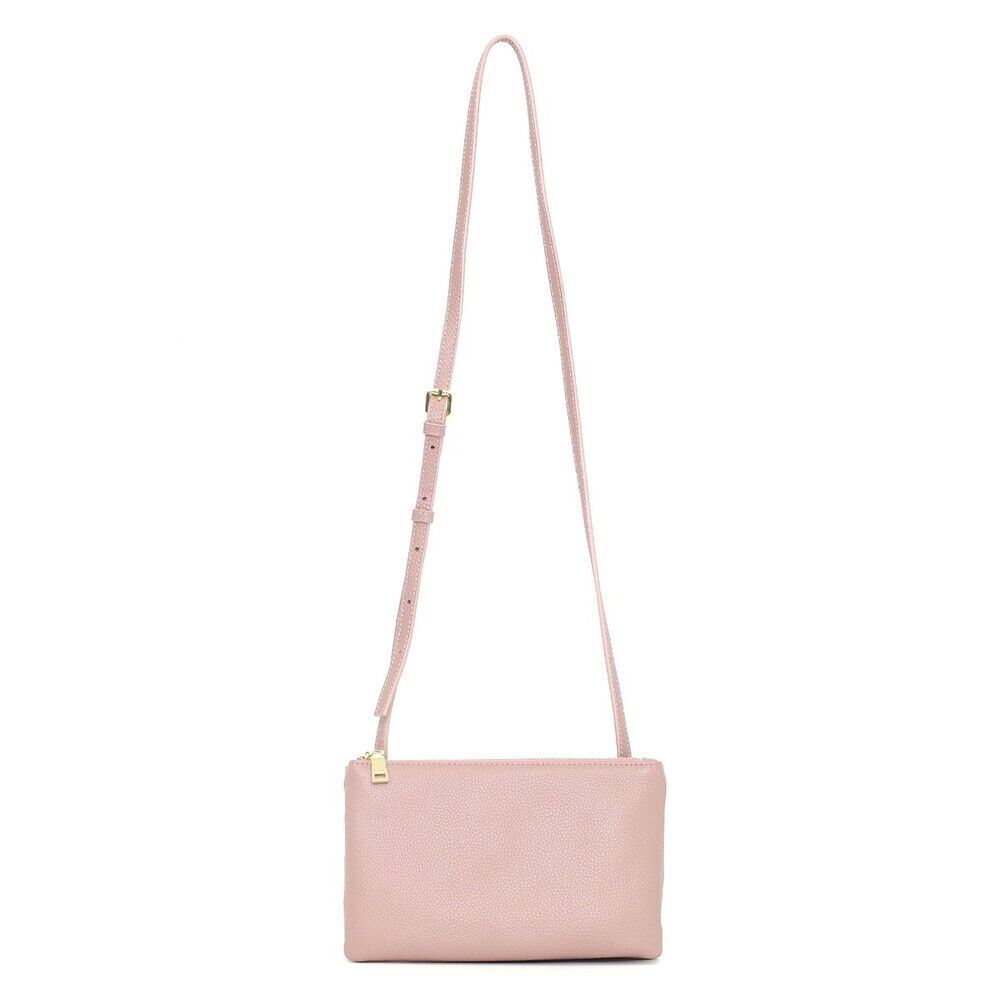 BACKYARD FAMILY「ショルダーバッグ レディース 小さめ 通販 レザーバッグ 斜め掛けバッグ 肩掛けバッグ 牛革」|ショルダー・メッセンジャー|ピンク1