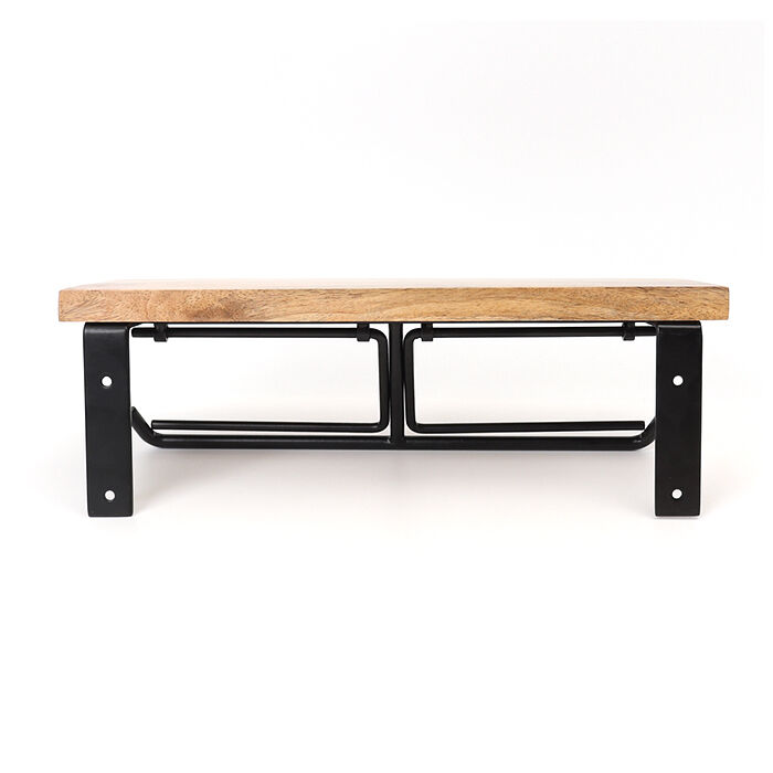 BACKYARD FAMILY「トイレットペーパーホルダー 2連 通販 トイレットペーパー ホルダー ペーパーホルダー」|トイレタリー・ランドリーグッズ|