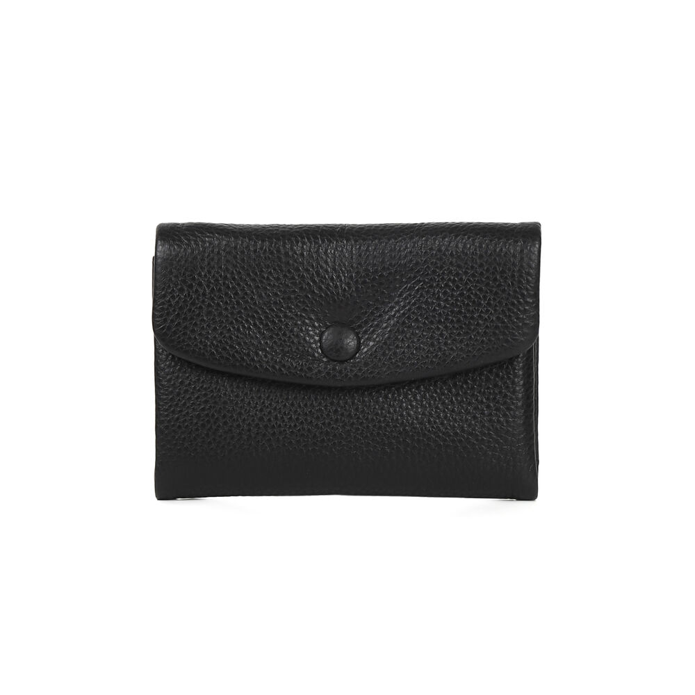 BACKYARD FAMILY「Melody メロディー 折り財布 コンパクト 11150 通販 財布 お財布 ウォレット さいふ」|財布|ブラック1