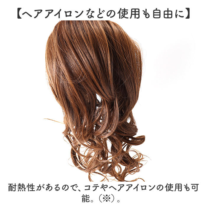 BACKYARD FAMILY「プリシラ 部分 ウィッグ prisila VM-02 通販 日本製 ポニーテールウィッグ つけ毛」|ヘアスタイリング|