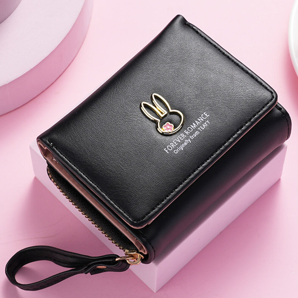 BACKYARD FAMILY「ミニ財布 三つ折り レディース 通販 財布 お財布 三つ折り財布 サイフ ウォレット」|財布|ブラック1