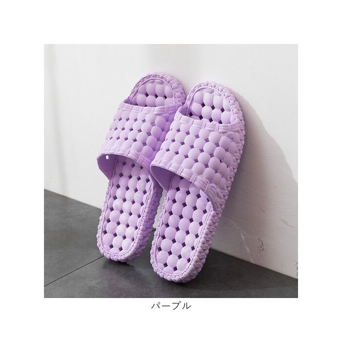 BACKYARD FAMILY「健康サンダル 足ツボ バスルーム 通販 サンダル 健康スリッパ スリッパ 足つぼ つぼ押し」|ルームシューズ|