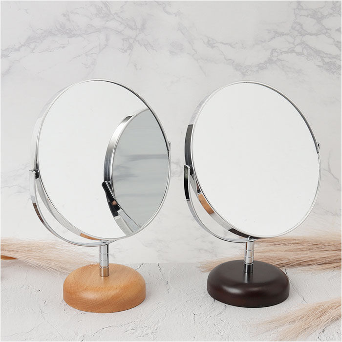 BACKYARD FAMILY「卓上ミラー 拡大鏡 7倍 AC-67S 通販 日本製 鏡 ミラー 卓上 化粧鏡 スタンドミラー」|その他|