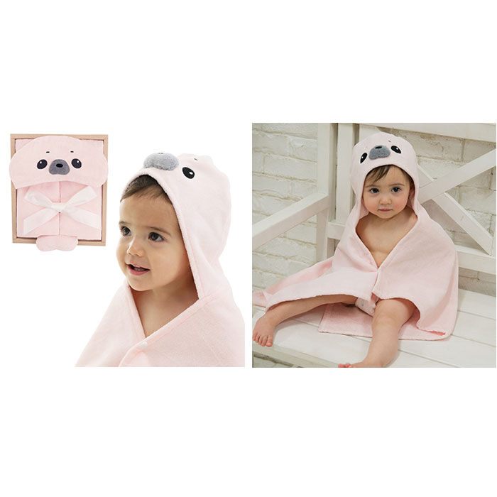 BACKYARD FAMILY「deigo ベビー バスタオル フード付き 通販 フードタオル フードバスタオル」|その他ベビー用品|