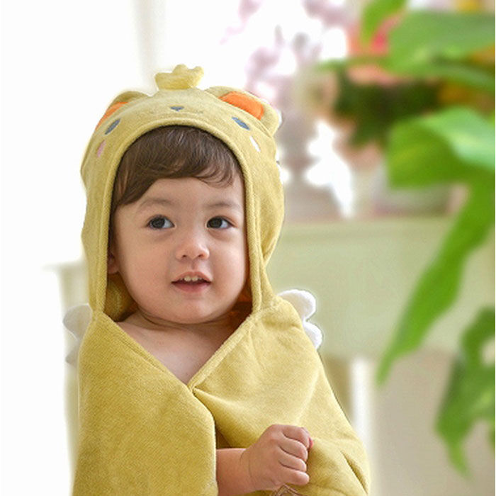 BACKYARD FAMILY「deigo ベビー バスタオル フード付き 通販 フードタオル フードバスタオル」|その他ベビー用品|