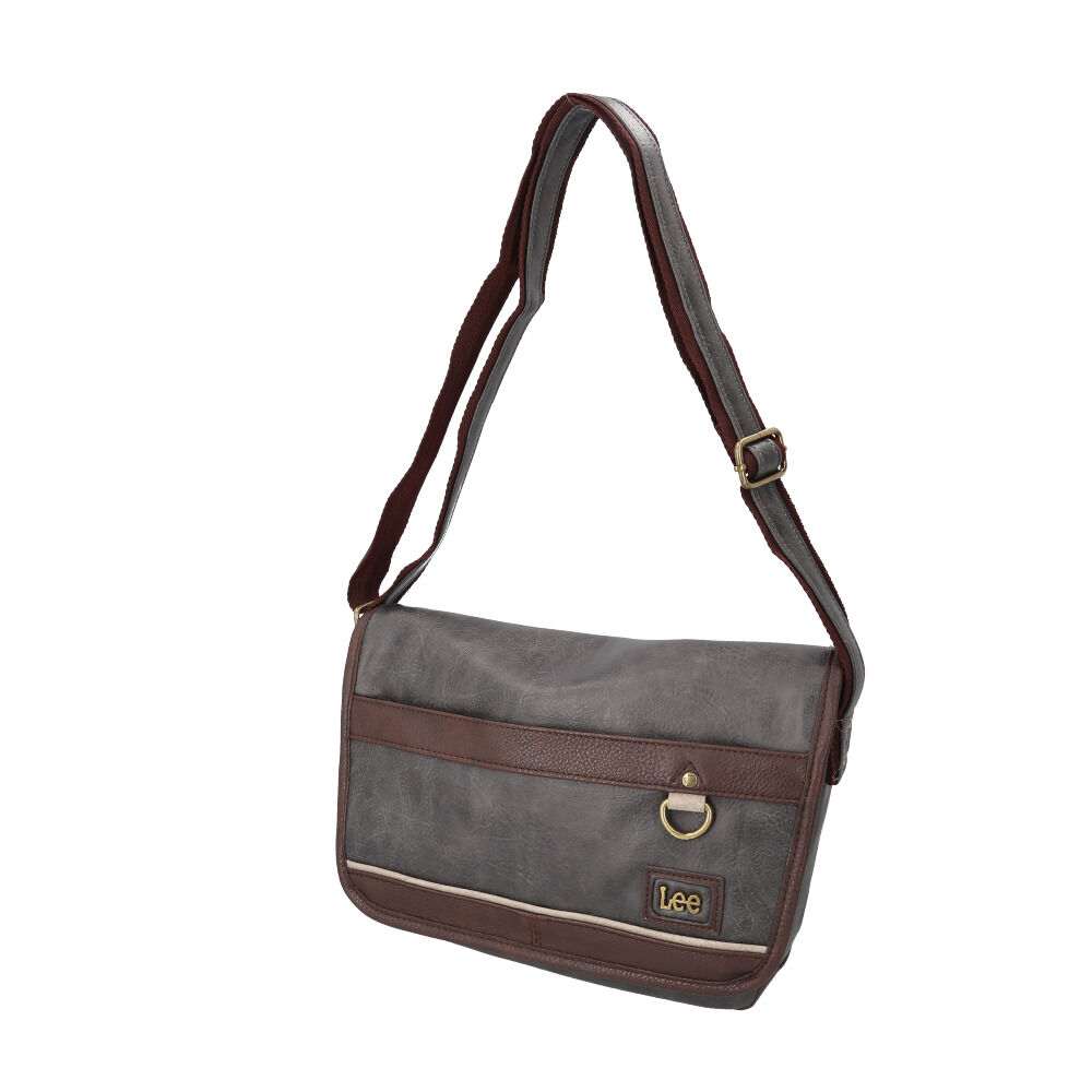 BACKYARD FAMILY「Lee リー ショルダーバッグ 通販 バッグ ショルダーバック メンズ レディース 斜めがけ」|ショルダー・メッセンジャー|グレー1