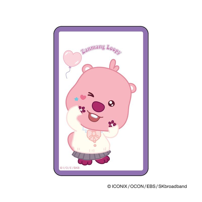 BACKYARD FAMILY「ジャンマンルピー グッズ 通販 じゃんまんるぴー ZANMANG LOOPY クリアカード」|フィギュア・ホビー|