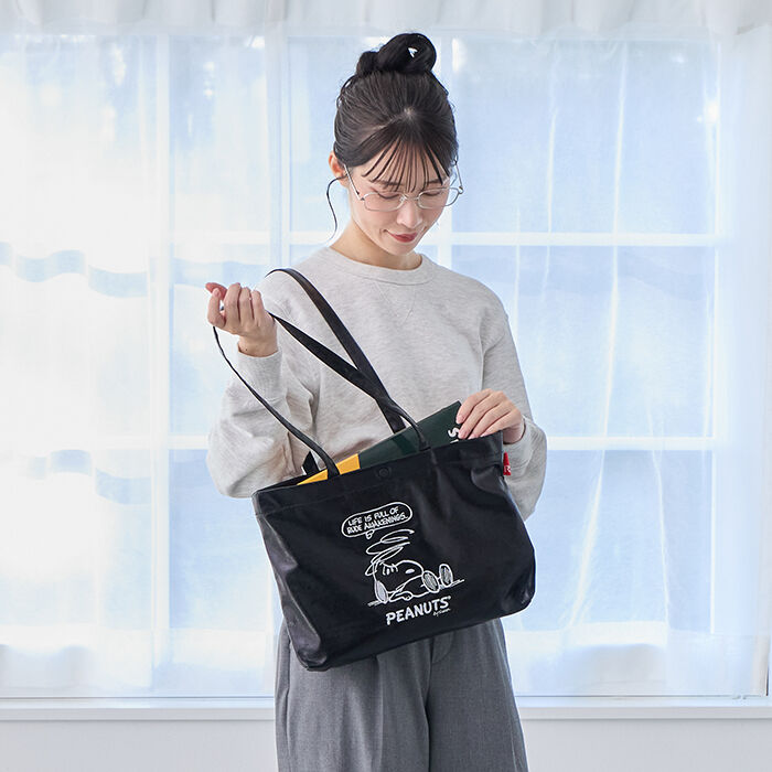 ROOTOTE「ルートート スヌーピー ROOTOTE 8445 通販 トートバッグ 肩掛けバッグ レッスンバッグ」|トートバッグ|