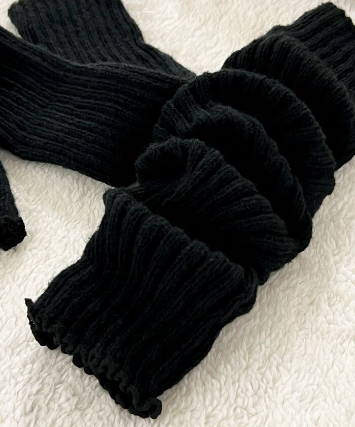 BACKYARD FAMILY「レッグウォーマー 45cm 通販 ニットレッグウォーマー レッグ ウォーマー レッグウオーマー」|レッグウォーマー|