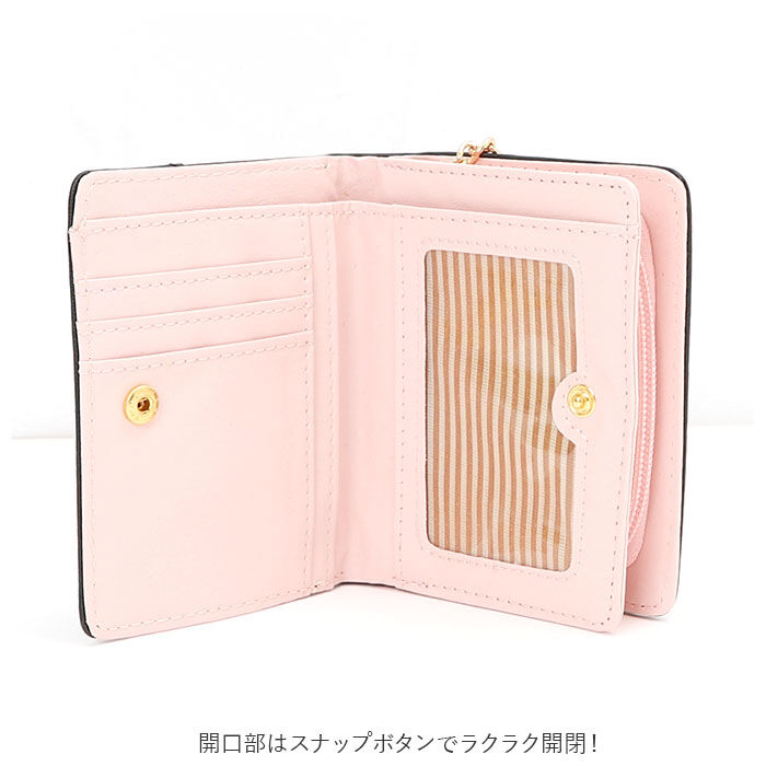 BACKYARD FAMILY「財布 レディース 二つ折り かわいい 通販 二つ折り財布 二つ折りサイフ さいふ サイフ」|財布|