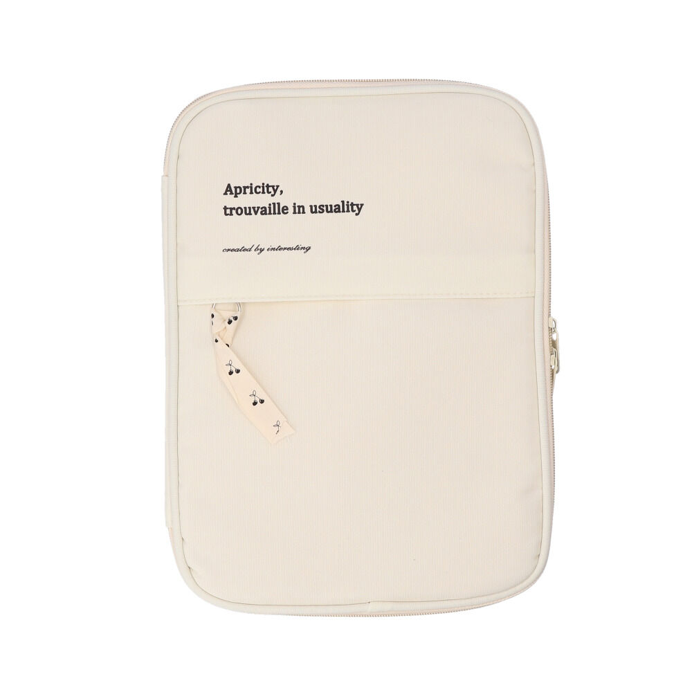 BACKYARD FAMILY「パソコンケース 韓国 通販 PCケース PCバッグ PCバック ノートパソコンケース 保護ケース」|モバイルケース|ホワイト1