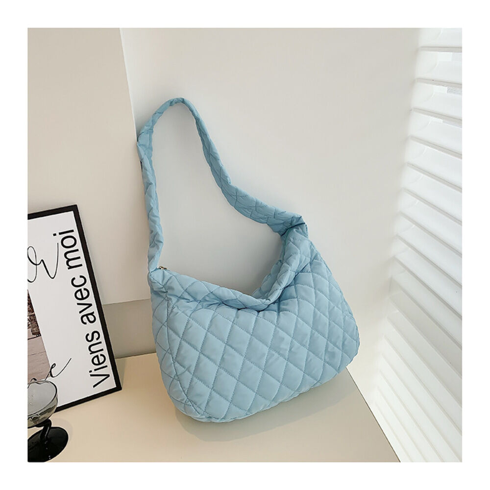 BACKYARD FAMILY「ショルダーバッグ レディース 斜めがけ 通販 キルティング バッグ 斜めがけバッグ 布 バック」|ショルダー・メッセンジャー|ブルー1